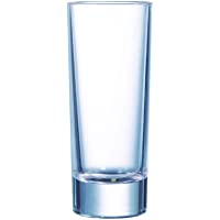 Arcoroc 12365 Island Tiro de vidrio sin marca de llenado- capacidad de 2 oz- paquete de 12